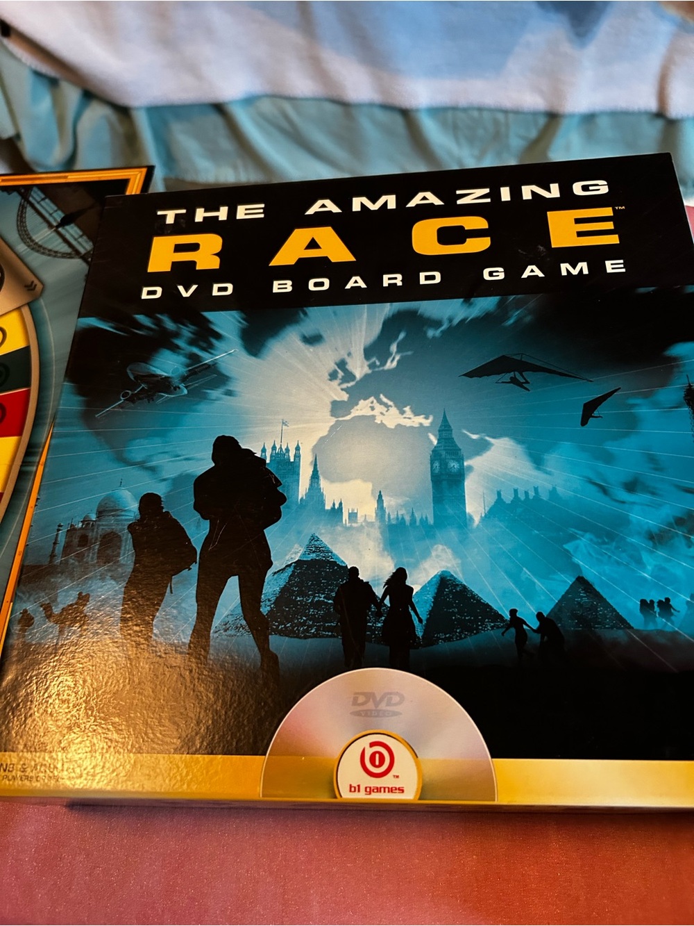 The Amazing Race DVD Board Game – Blue Box